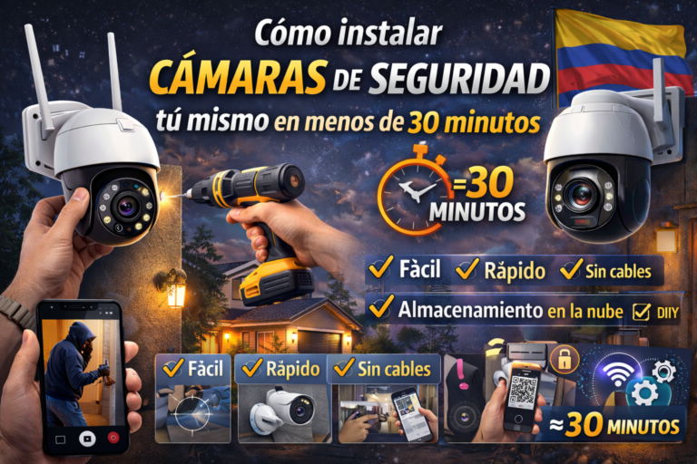 Lee más sobre el artículo Cómo instalar cámaras de seguridad tú mismo en menos de 30 minutos