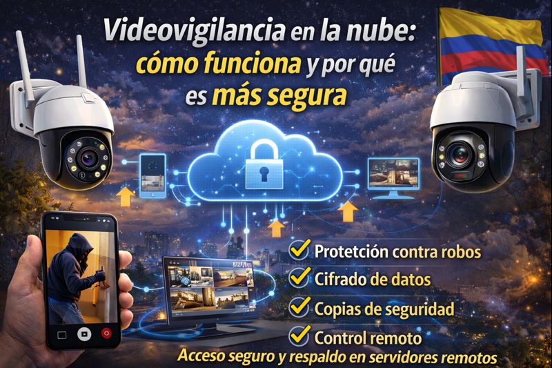 Lee más sobre el artículo Videovigilancia en la nube: cómo funciona y por qué es más segura